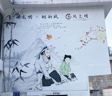  陇县分享几个墙绘保养知识。